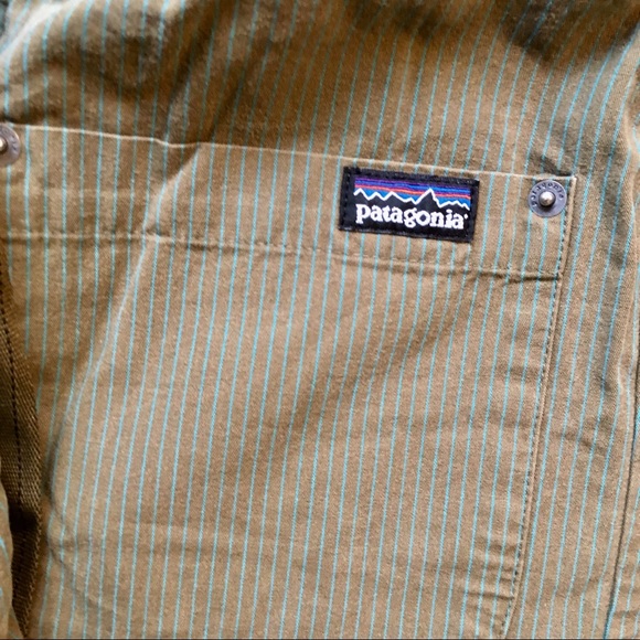 Patagonia pinstripe Capri pants - Picture 3 of 6